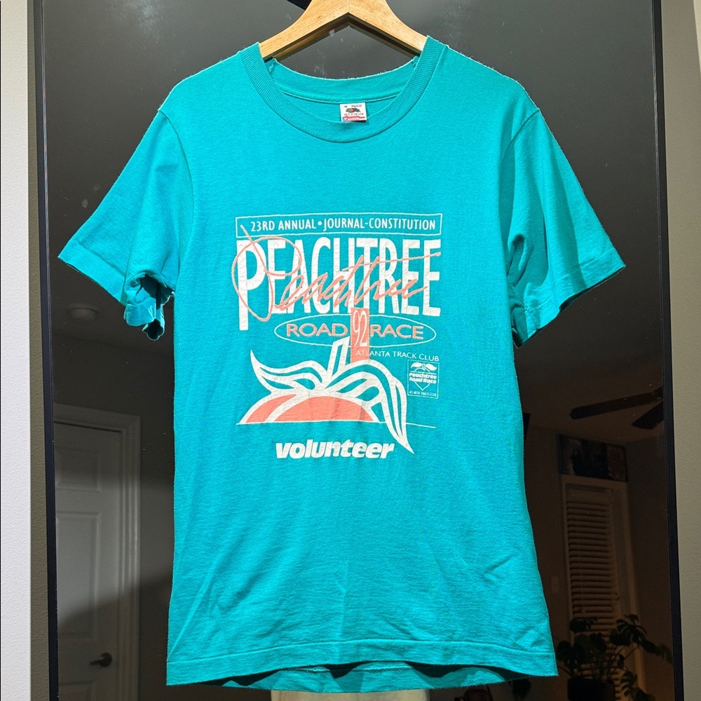 Vintage 1992 Atlanta Peachtree Road Race single stitched T-Shirt